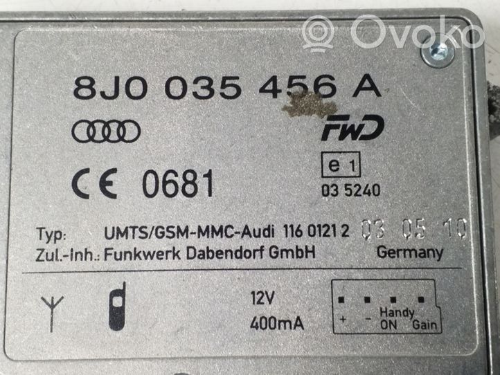 Audi A6 Allroad C6 Amplificateur d'antenne 8J0035456A