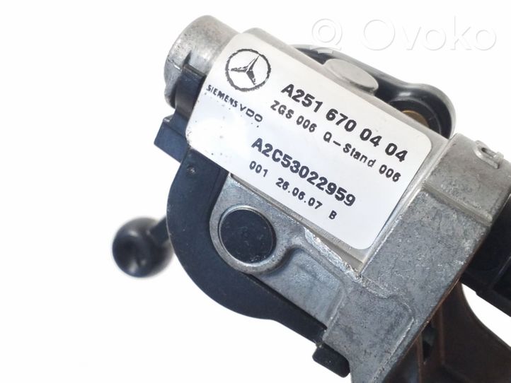 Mercedes-Benz R W251 Silnik szyby / okna karoseryjnego A2518201842