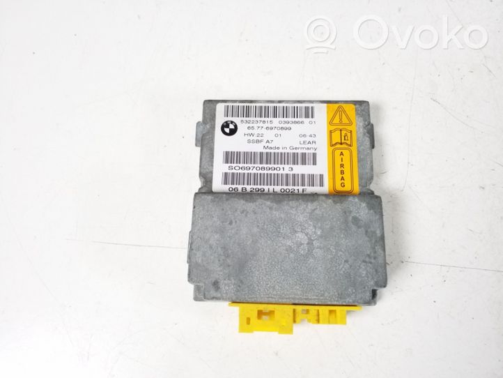 BMW 7 E65 E66 Module de contrôle airbag 6970899