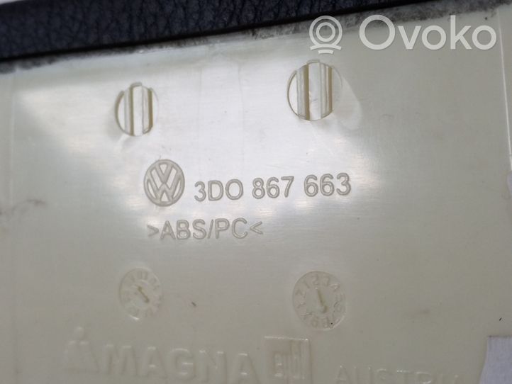 Volkswagen Phaeton B-pilarin verhoilu (alaosa) 3D0867663
