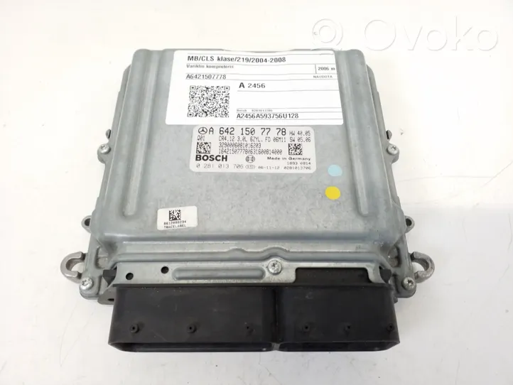 Mercedes-Benz CLS C219 Sterownik / Moduł ECU A6421507778