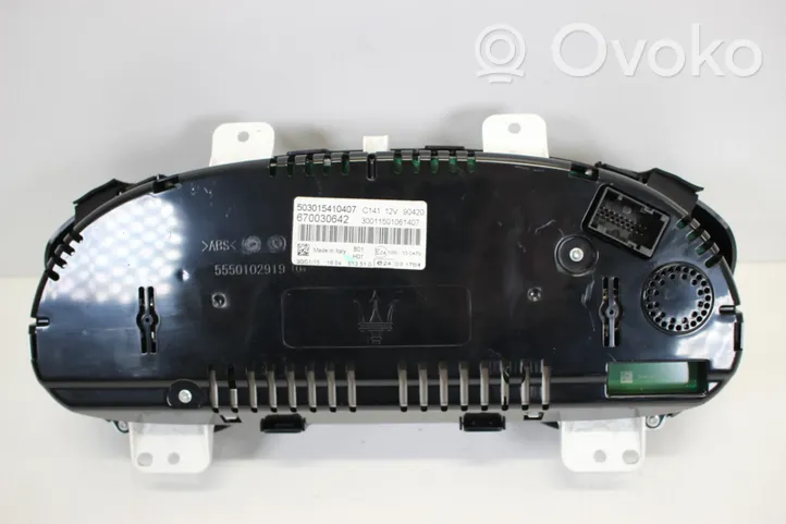 Maserati Ghibli Tachimetro (quadro strumenti) 503015410407