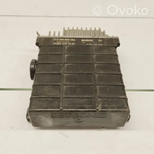 Mercedes-Benz E W124 Sterownik / Moduł ECU 0075451532