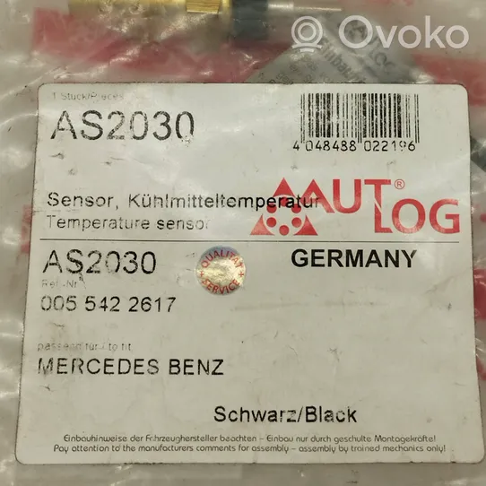 Mercedes-Benz 380 560SEC C126 Czujnik temperatury płynu chłodzącego 0055422617