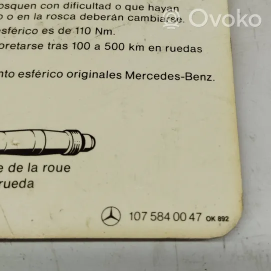 Mercedes-Benz SL R129 Muu sisätilojen osa 1075840047