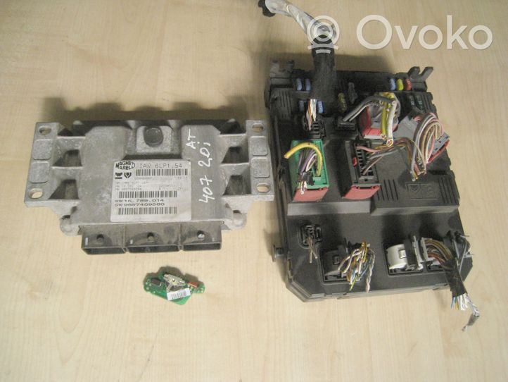 Peugeot 407 Unité de commande, module ECU de moteur 9657409580