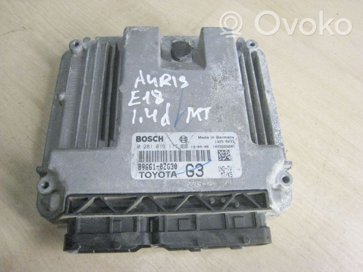 Toyota Auris E180 Moottorin ohjainlaite/moduuli 0281019177