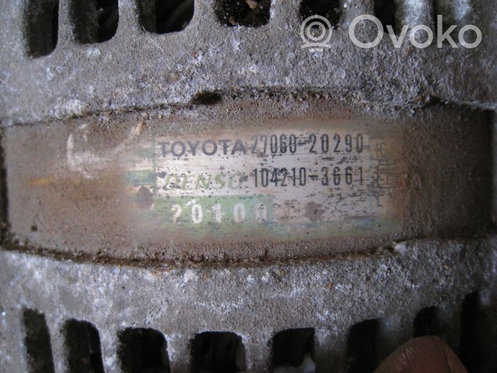 Lexus RX 330 - 350 - 400H Generaattori/laturi 2706020290