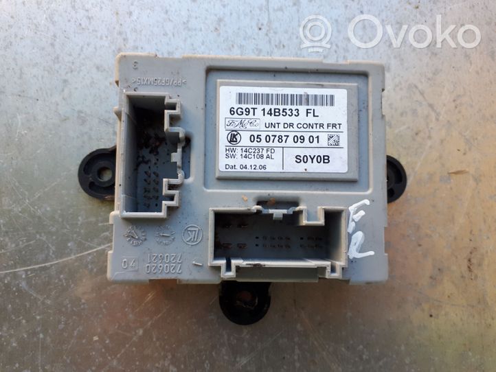 Ford S-MAX Durų elektronikos valdymo blokas 6G9T14B533FL