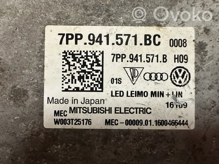 Audi A4 Allroad B9 Module de ballast de phare Xenon 7PP941571BC