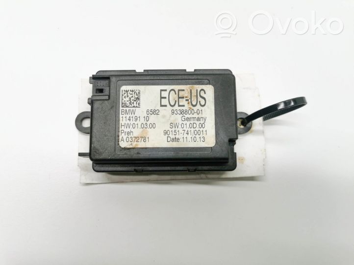 BMW 3 F30 F35 F31 Moduł / Sterownik GPS 9338800