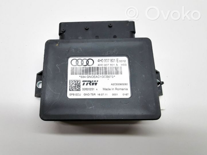 Audi A8 S8 D4 4H Handbremsen-Steuermodul 4H0907801E