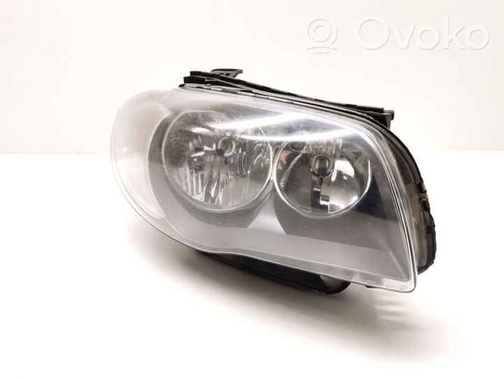 BMW 1 E81 E87 Lampa przednia 7249652