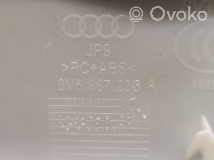 Audi A3 S3 8V Kita slenkscių/ statramsčių apdailos detalė 8V5867233