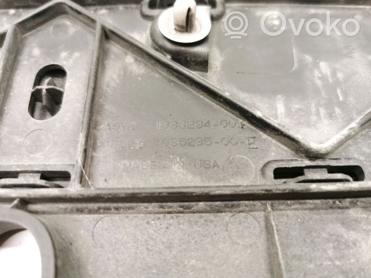 Tesla Model X Moldura embellecedora del gancho del capó/tapa del motor 1036234-00-F