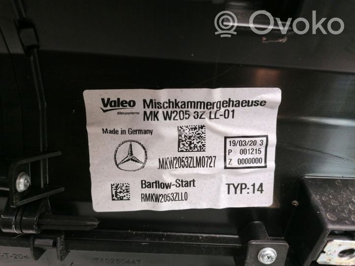 Mercedes-Benz EQC Sisälämmityksen ilmastoinnin korin kokoonpano A2058308405