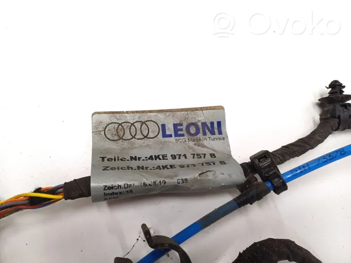 Audi e-tron Altro tipo di cablaggio 4KE971757B