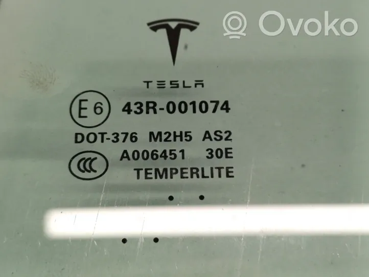 Tesla Model S Szyba drzwi tylnych 6006335-00-D