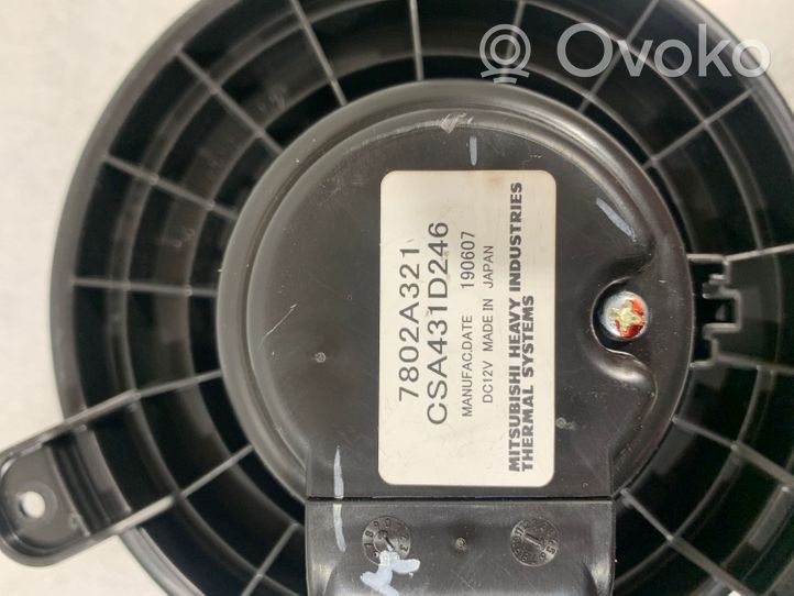 Mitsubishi Outlander Ventola riscaldamento/ventilatore abitacolo 