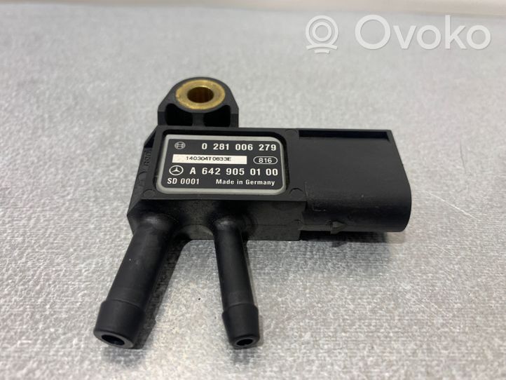 Infiniti Q50 Sensore di pressione dei gas di scarico A6429050100