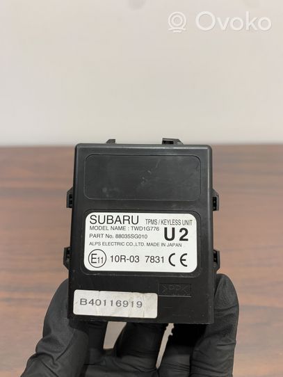 Subaru Forester SJ Autres dispositifs 88035SG010