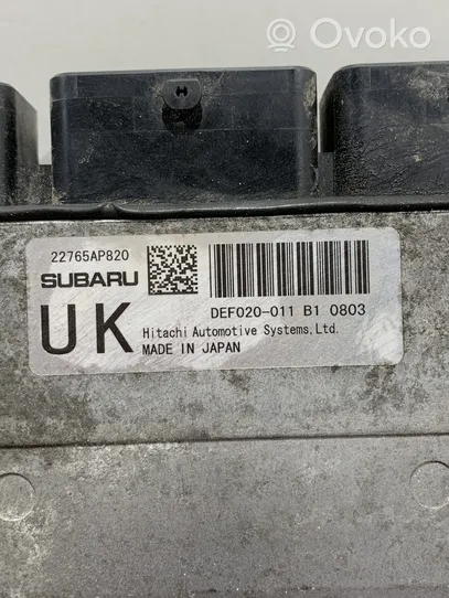 Subaru Ascent Sterownik / Moduł ECU 22765AP820