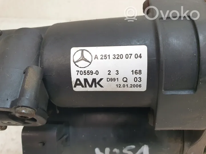 Mercedes-Benz R W251 Kompresor zawieszenia tylnego pneumatycznego A2513200704