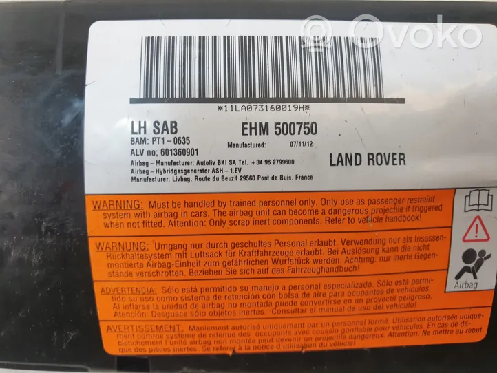Land Rover Range Rover Sport L320 Airbag sedile EHM500750
