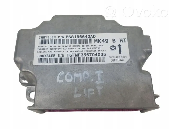 Jeep Compass Airbag control unit/module P68186642AD