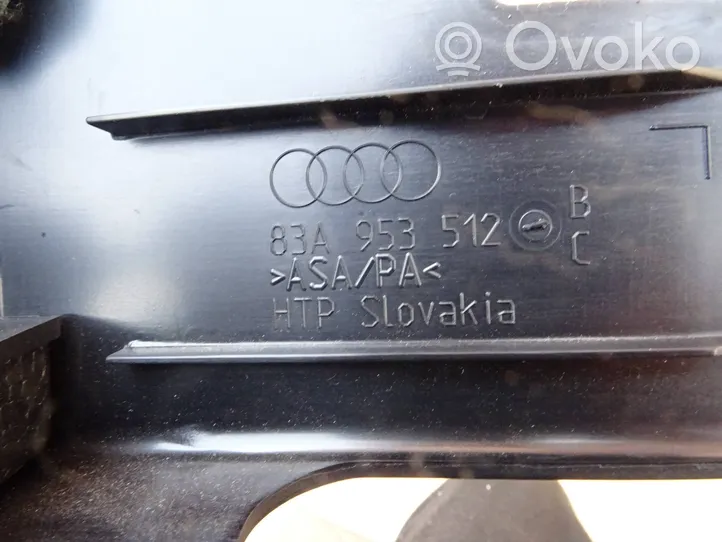 Audi Q3 F3 Ohjauspyörän pylvään verhoilu 83A953512C