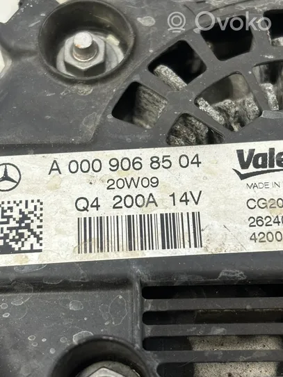 Mercedes-Benz Sprinter W907 W910 Alternator A0009068504