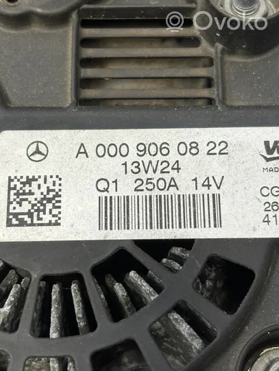 Mercedes-Benz S W222 Generaattori/laturi A0009060822