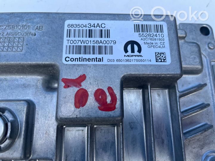 Fiat 500X Unité de commande, module ECU de moteur 55282410