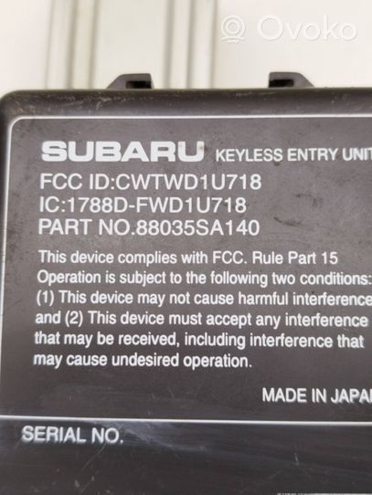 Subaru Forester SG Muut ohjainlaitteet/moduulit 88035SA140