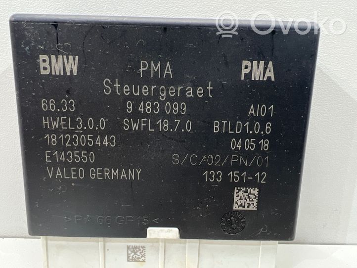 BMW X2 F39 Centralina/modulo sensori di parcheggio PDC 9483099