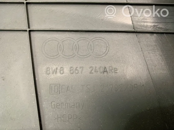 Audi A5 (B) Revêtement de pilier (bas) 8W8867240A