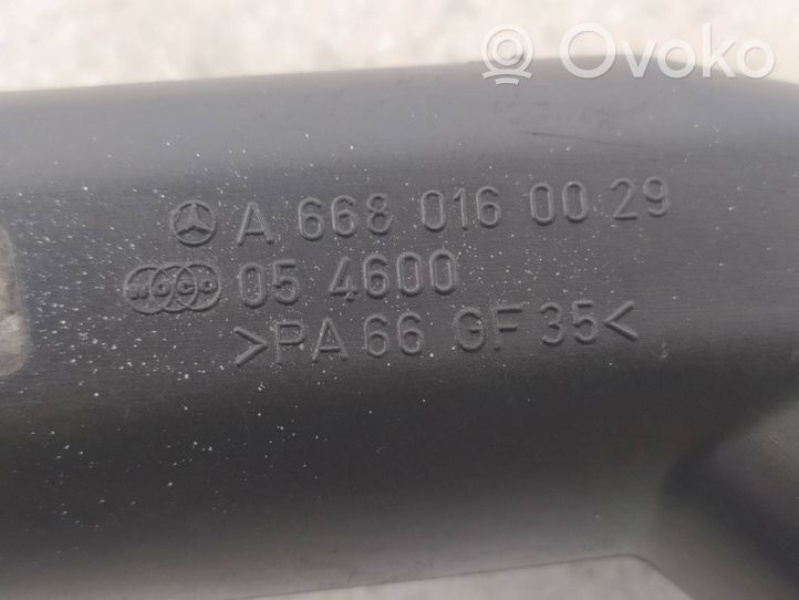 Mercedes-Benz Vaneo W414 Eļļas pildīšanas caurule A6680160029