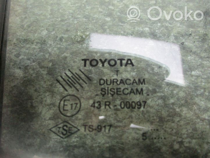 Toyota Corolla Verso AR10 Trikampis stiklas kėbulo priekyje 43R-00097