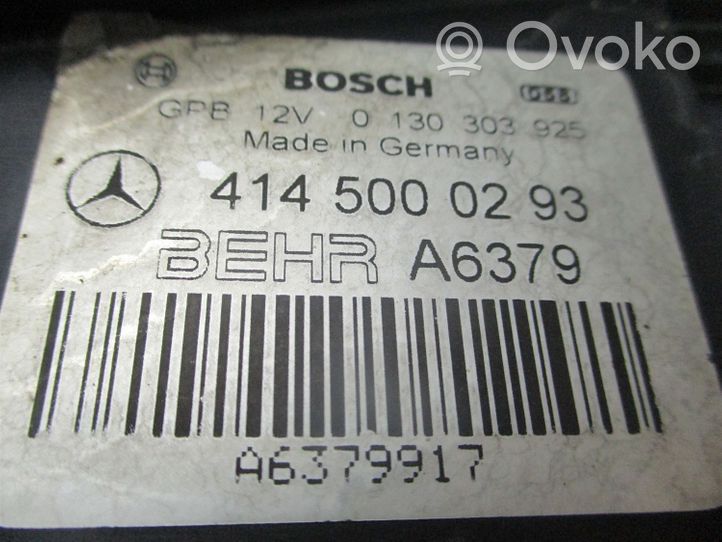 Mercedes-Benz Vaneo W414 Ventilateur de refroidissement de radiateur électrique 4145000293