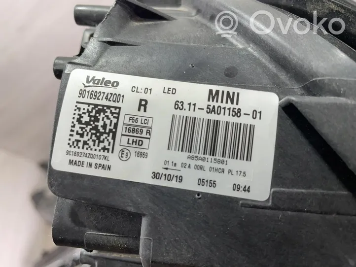 Mini One - Cooper F56 F55 Lampa przednia 5A01158-01