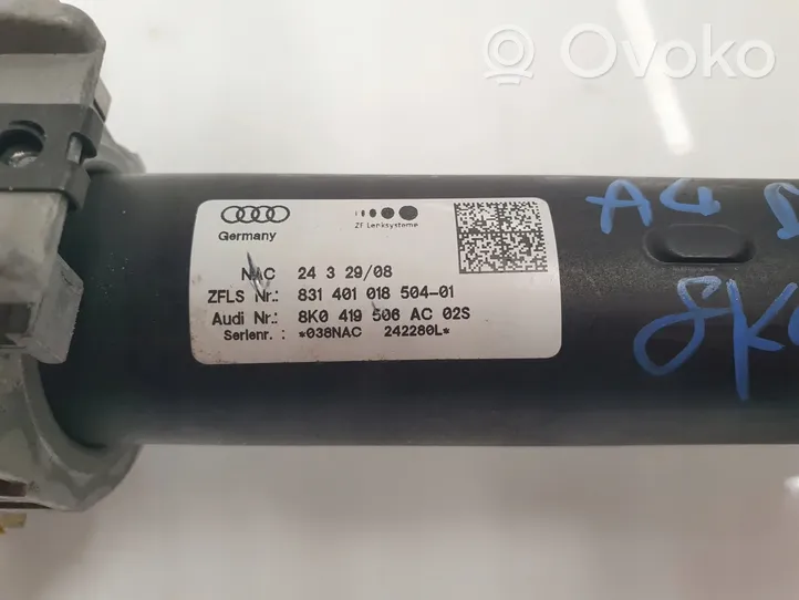 Audi A4 S4 B8 8K Ohjauspyörän akseli 