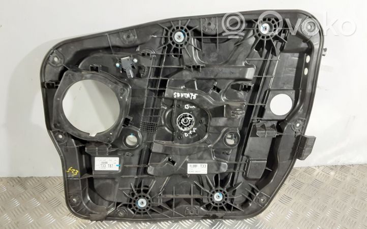 Hyundai Santa Fe Meccanismo di sollevamento del finestrino anteriore senza motorino 