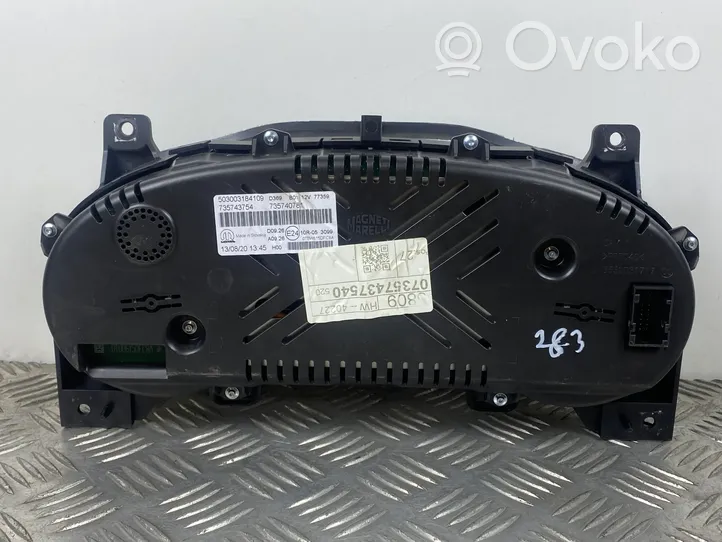 Jeep Renegade Tachimetro (quadro strumenti) 503003184109