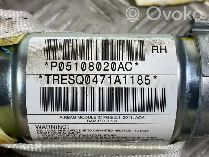 Jeep Grand Cherokee Stogo oro pagalvė (užuolaida) P05108020AC