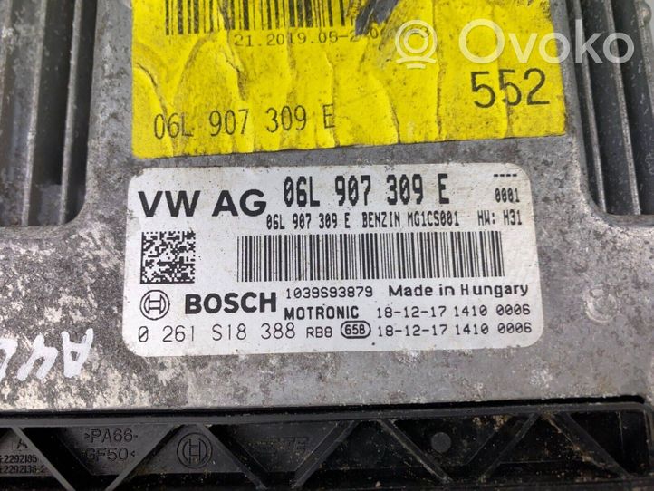 Audi A4 S4 B9 Sterownik / Moduł ECU 06L907309E 