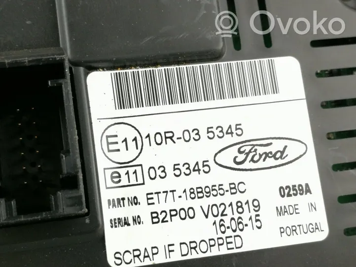 Chevrolet Epica Monitor / wyświetlacz / ekran ET7T-18B955-BC