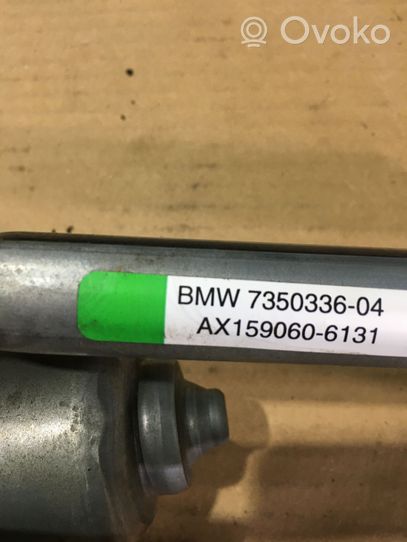 BMW X6 F16 Tiranti e motorino del tergicristallo anteriore 7350336