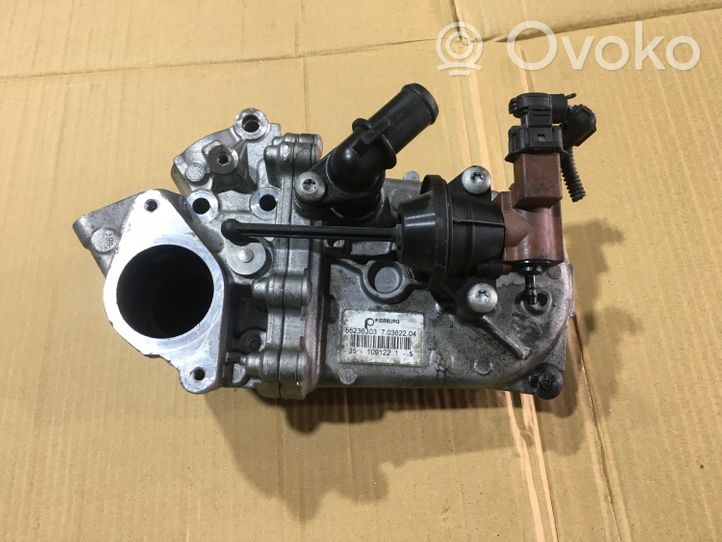 Opel Corsa D Chłodnica spalin EGR 55236303