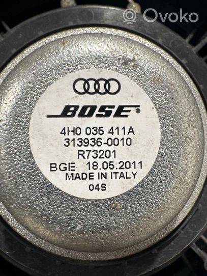 Audi A8 S8 D4 4H Enceinte haute fréquence dans les portes arrière 4H0035411A