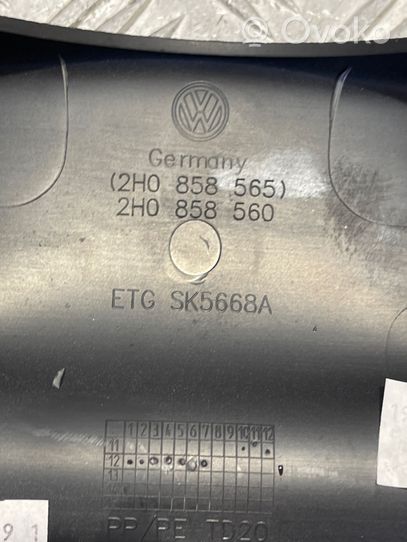 Volkswagen Amarok Elementy poszycia kolumny kierowniczej 2H0858565